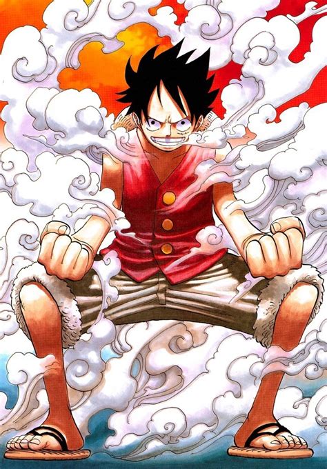 Gambar One Piece Luffy Marah Denah