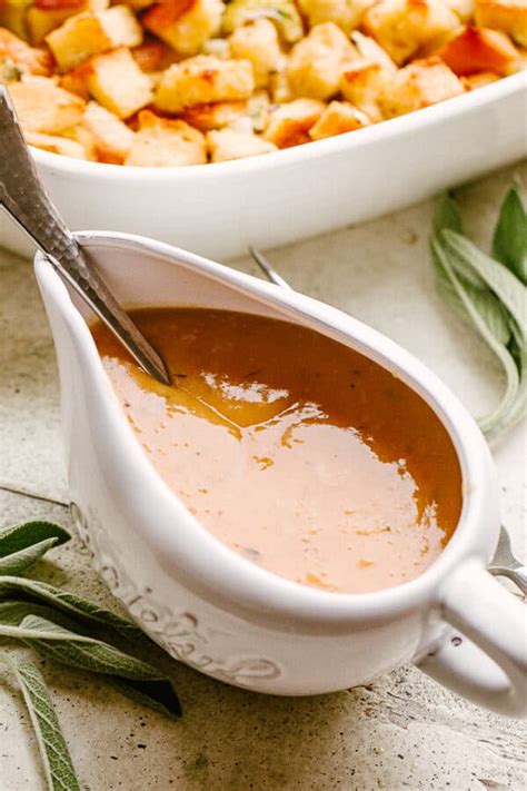 turkey gravy recipe with pan drippings diethood