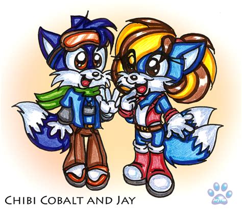 Chibi Cobalt And Jayfox By Jayfoxfire On Deviantart