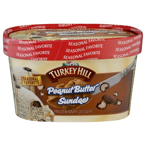 Save On Turkey Hill Frozen Dairy Dessert Peanut Butter Sundae Limited