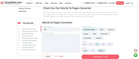 Essayelites Words To Pages Converter Review Study Llama
