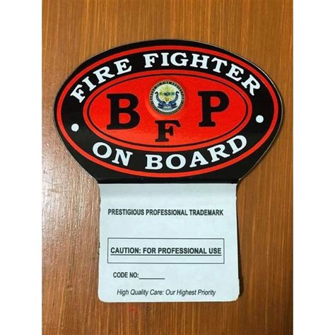 Bureau Of Fire Protection Bfp Car Emblem Shopee Philippines