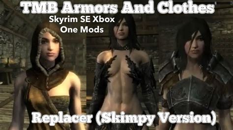 Tmb Armors And Clothes Replacer Skimpy Version Skyrim Se Xbox One