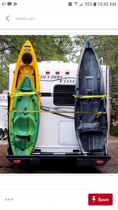 Rv Kayak Bumper Kayak Camping Van Camping Kayak Fishing Canoes