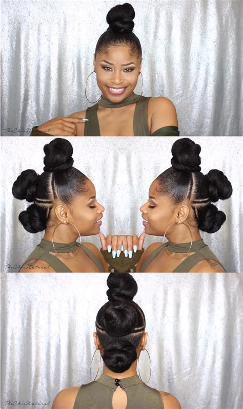 The moment you capture the trick of how to braid your hair then you will know that braids are some of the easiest hair styles for you to pull off… 1. This Braided Updo For Black Hair Is Inspiring And Amazing