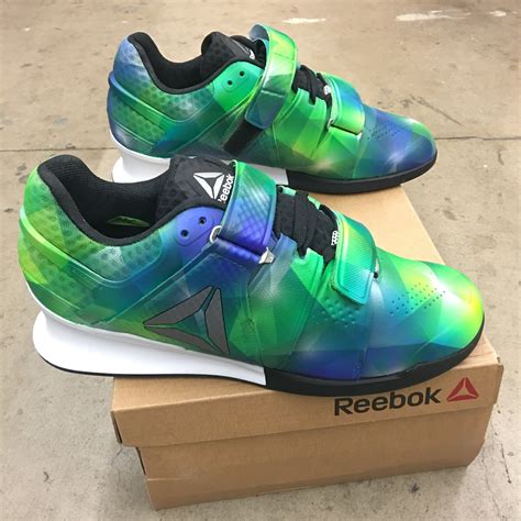 Custom Painted Prism Reebok Legacy Olympic Weightlifting Shoes B