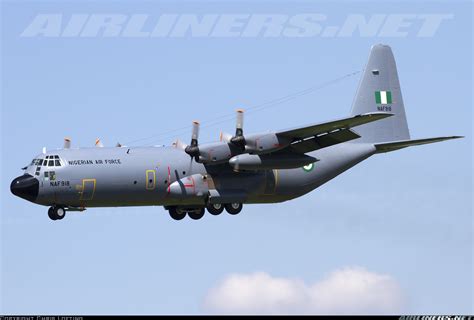 Lockheed C 130h Hercules L 382 Nigeria Air Force Aviation Photo