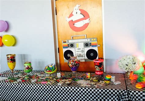 80s Party Candy Table 80s Theme Party Party Themes Candy Table