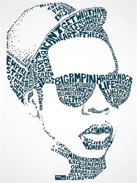 Typography Portraits By Sean Williams Design Miss