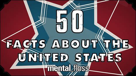50 United States Facts Covering Each Us State Mentalfloss On Youtube
