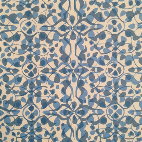 Dappled Blue Patterned Paper Cambridge Imprint