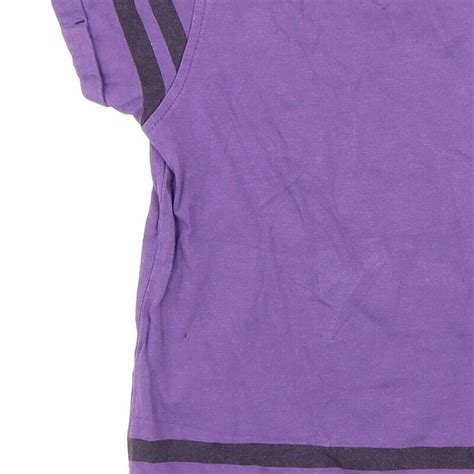 George Boys Purple Cotton Basic T Shirt Size 6 7 Years Round Neck Ebay