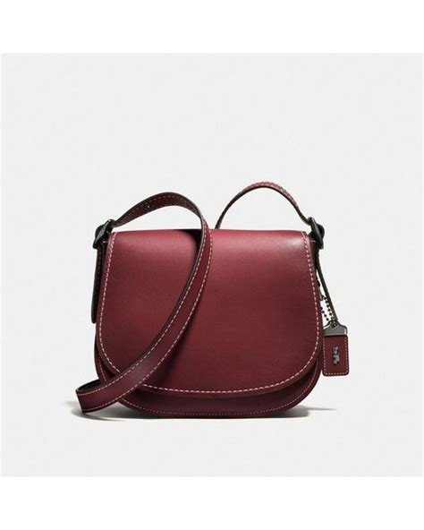 Coach Saddle Bag 23 In Glovetanned Leather Lyst Canada