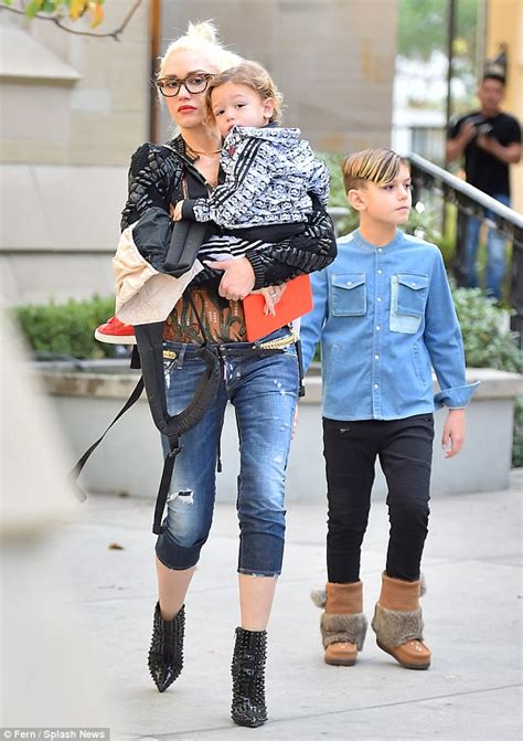 Including her work with no doubt, stefani has sold more than thirty million albums worldwide. Gwen Stefani takes two of her children to church without ...