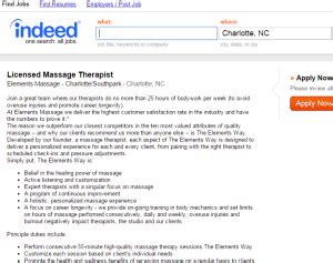 You have to get ready, find job opportunities, send out resumes, go to interviews, and keep in communication. Massage Therapist Job Description... What You Need to Know