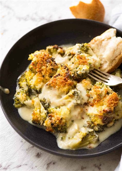 Creamy Broccoli Casserole Gratin Recipetin Eats