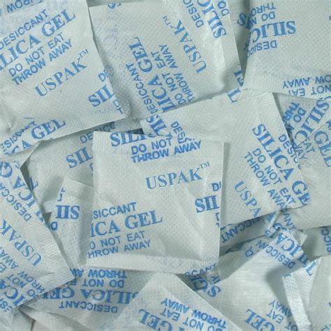 Buy Uspak 5 Gram Pack Of 50 Silica Gel Desiccant Packets Drying Agent