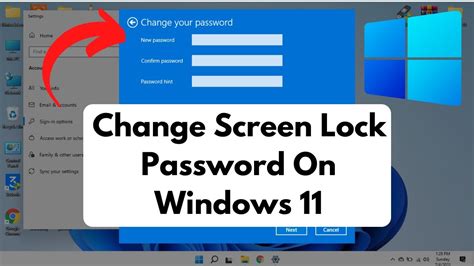 How To Change Lock Screen Password On Windows 11 Change Passcode On