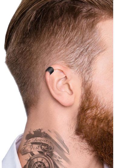 Ear Cuff Cartilage Cuff Black Earrings For Men Mens Non Pierced Cuff
