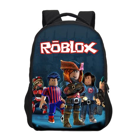 Veevanv Brand Designer Anime Cartoon Roblox Printing Backpacks For Boys