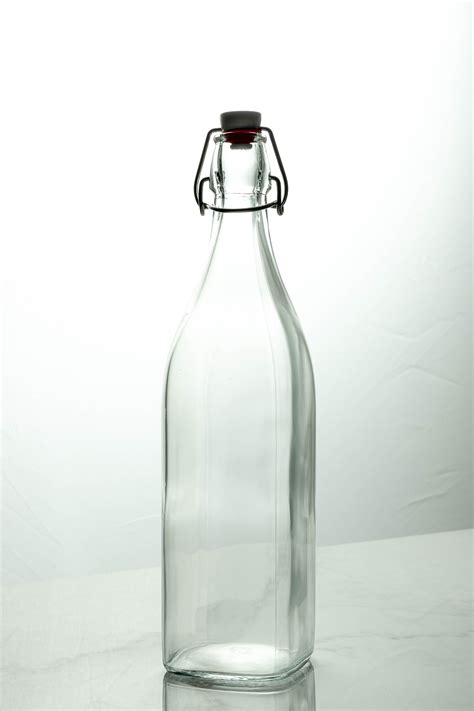 Swing Glass Bottle 1000ml Clear Furniture And Home Décor Fortytwo