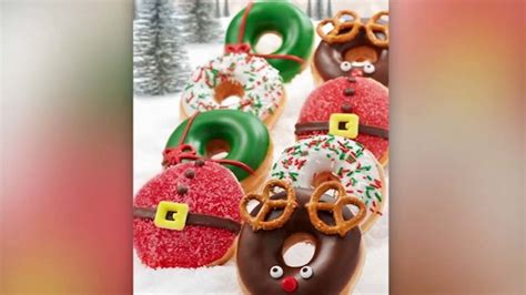 Krispy Kreme Releases New Holiday Themed Doughnuts For December Abc7