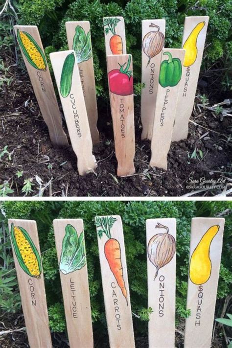 How To Make Diy Plant Labels With Your Kids In 4 Easy Steps Garden