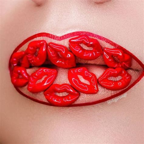 Incredible Lip Art La Elegantia Lip Art Lip Art Makeup Pop Art Lips