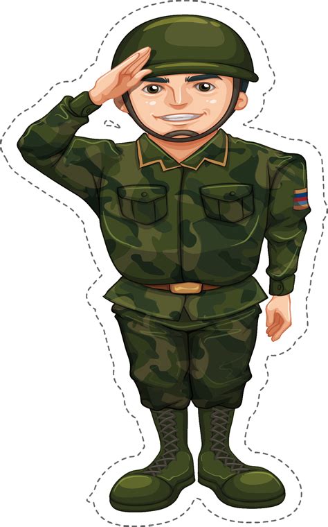 Army Man Cartoon Army Military