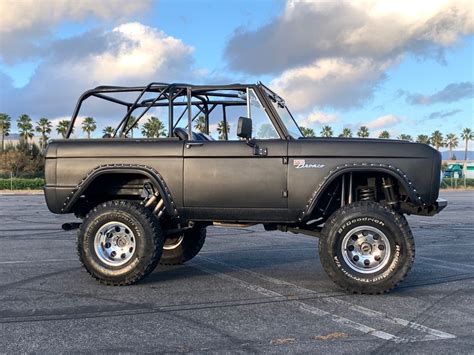 Matte Black 72 Bronco For Sale Bronco For Sale Classic Bronco Early