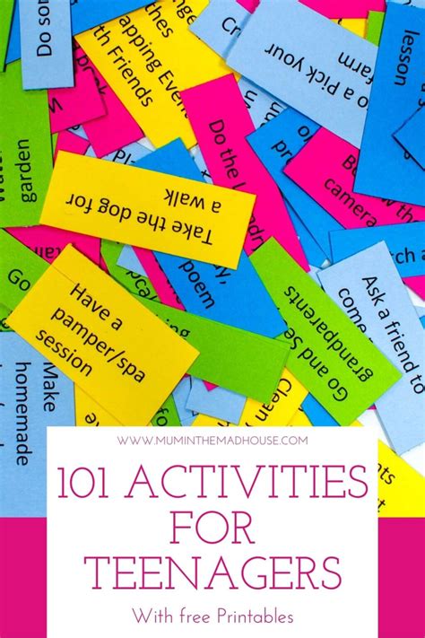 Over 101 Ideas For Summer Activities For Teenagers Mum In The Madhouse
