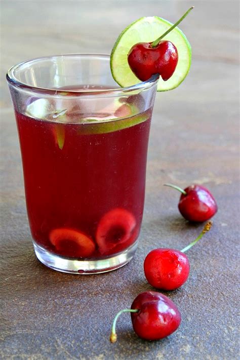 Cherry Limeade Sangria Sangria Recipes Yummy Drinks Fun Drinks