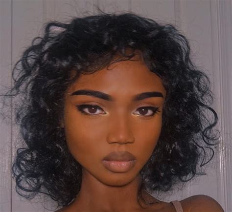 Black Girl Makeup Curly Hair Styles Natural Hair Styles Skin Makeup