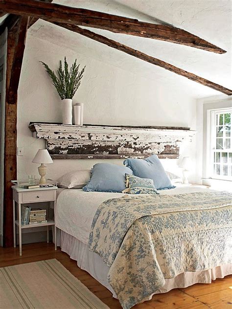 Decorating With White In A Rustic Shabby Chic Bedroom Rustic Crafts