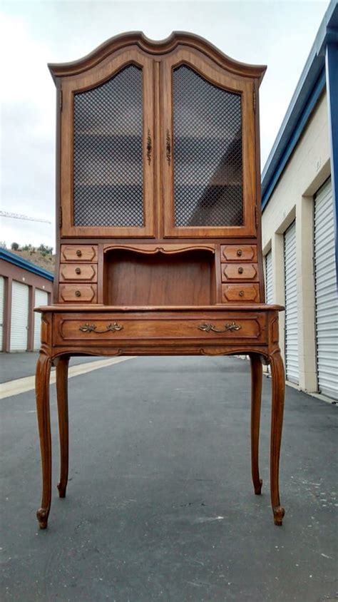 Vintage Secretary Desk With Hutch Items Similar To Sold Vintage