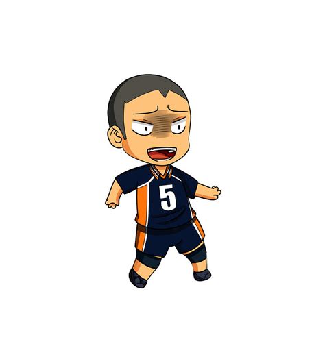 Haikyuu Ryunosuke Tanaka Digital Art By Judy R Shaw