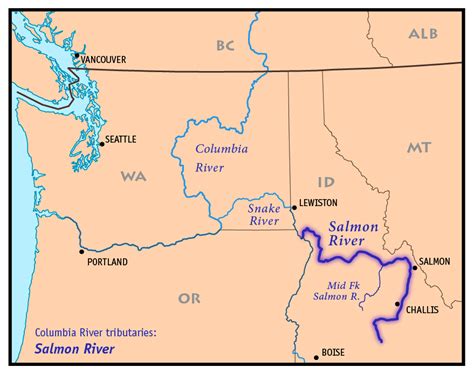 Snake River Map