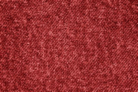 Red Denim Fabric Texture Picture Free Photograph Photos Public Domain