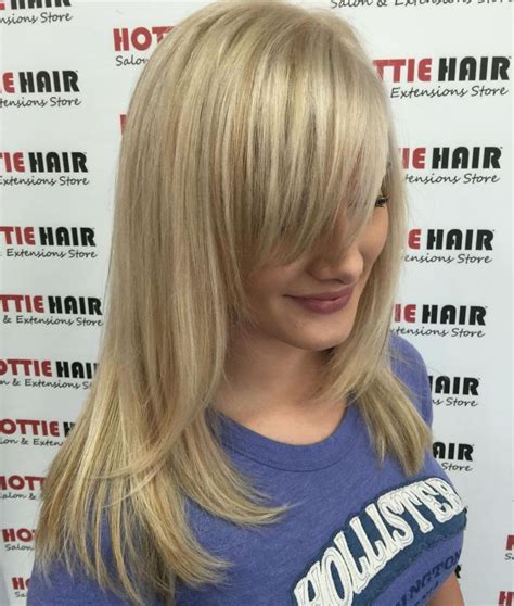 40 Side Swept Bangs To Sweep You Off Your Feet Blonde