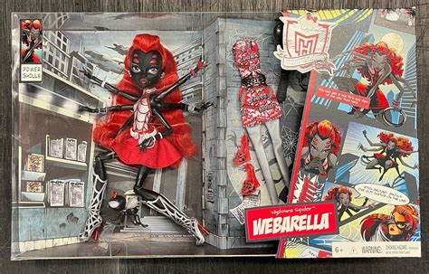 Monster High SDCC Exclusive Webarella Wydowna Spider Doll Mattel Toys