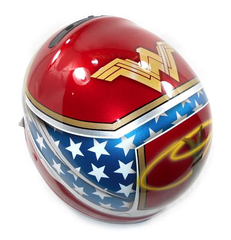 We've battle tested over 300 helmets since we started. Custom Painted Helmet Gallery - Wonder Woman custom helmet