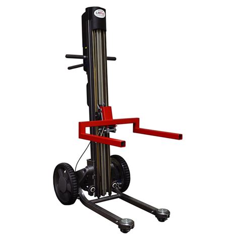 Magliner 350 Lb Capacity Lift Plus With Bent Fork Attachment Hand