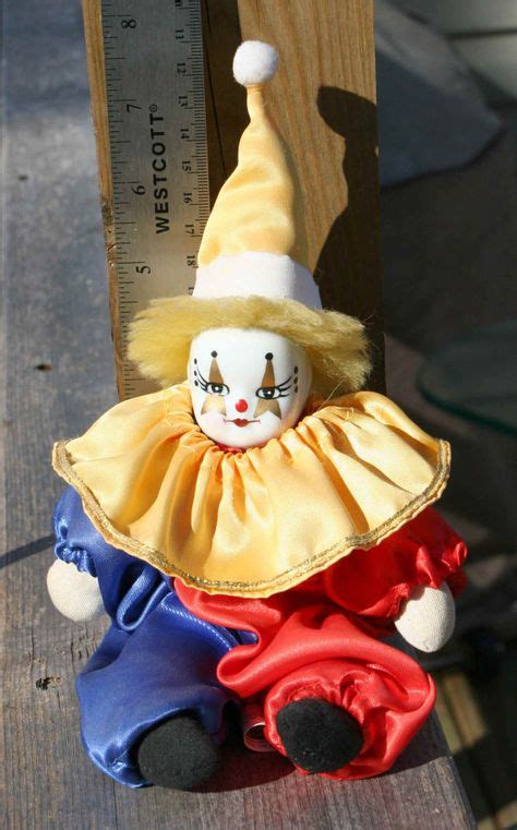 Vintage Collectible Clown Doll Artmark By Paisleypurveyor On Etsy Vintage Clown Cute Clown