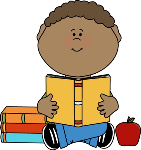 Children Reading Books Clipart Clip Art Library