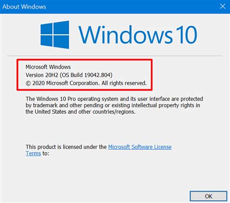 How To Check The Windows 10 Build Version On Your Pc