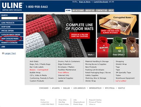 Uline Faq How Can I View Your Online Catalog