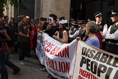 Atos Protesters Clash With Police In ‘day Of Action Against The