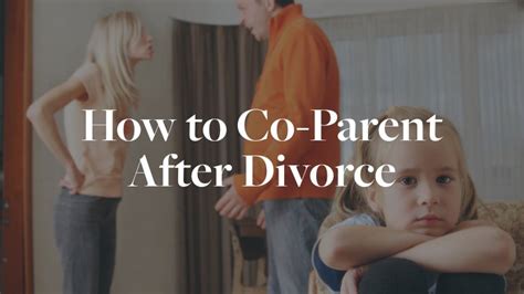How To Co Parent After Divorce