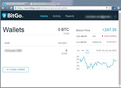 You can withdraw directly from your bank account. How to Create a Bitcoin Wallet at Bitgo.com: 8 Steps