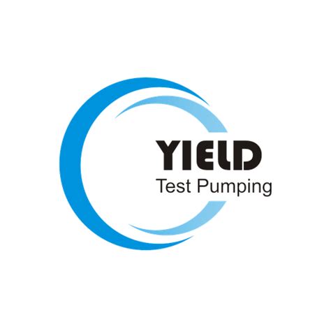 Create An Awesome Eye Catching Logo For Yield Test Pumping Logo